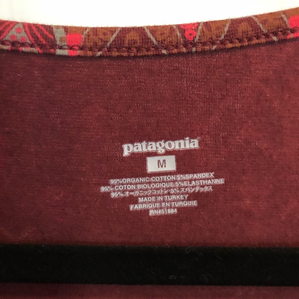 SOLD-Patagonia Margot Organic cotton dress size m - Picture 5 of 5